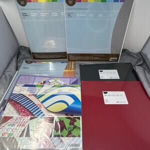 NIP Creative Memories Lot 7 Various Scrapbook Kits 12X12 Paper Stickers Disney